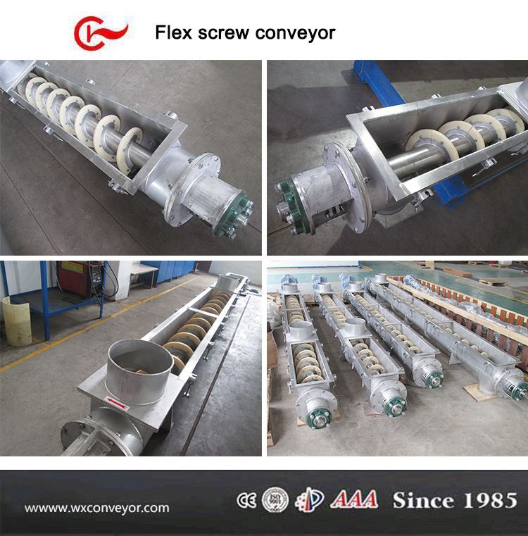 Flex screw conveyor